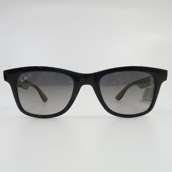 Ray-Ban RB 4640 601/M3 50mm Black/Gray Polarized Gradient High ST. Sunglasses - Picture 2 of 7